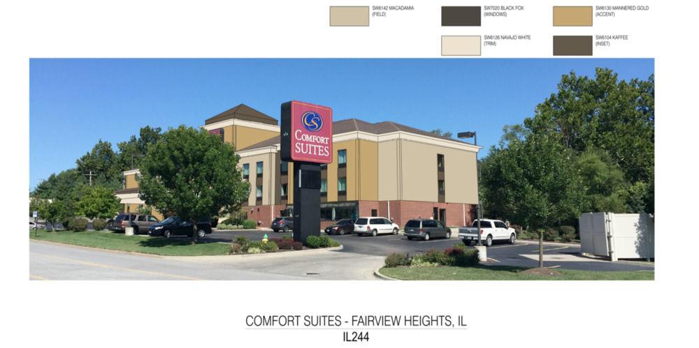 Comfort Suites Fairview Heights Eksteriør bilde
